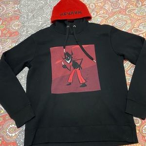 beanie with lil darke hoodie